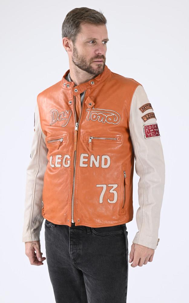 La Canadienne Blouson Moto Rapid Orange