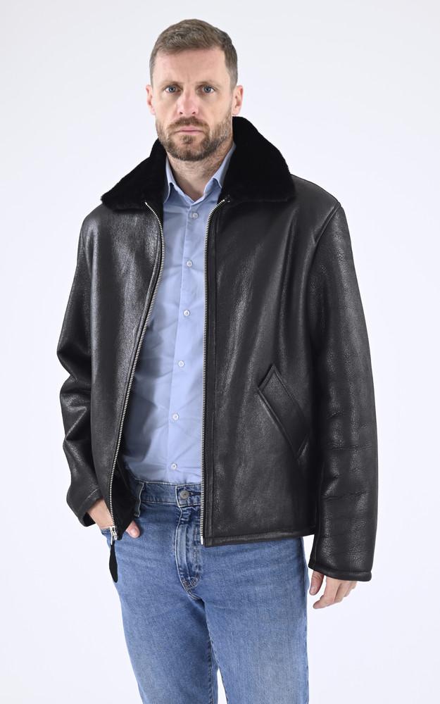 La Canadienne Blouson Mouton Lc Urban Sheep Noir