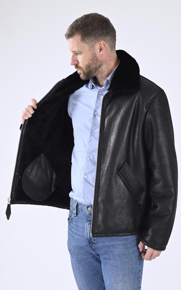 La Canadienne Blouson Mouton Lc Urban Sheep Noir
