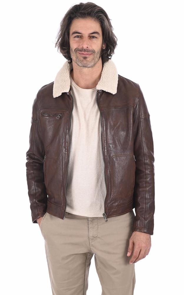 la canadienne Blouson Nentley cognac