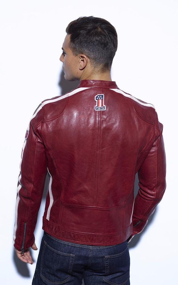La Canadienne Blouson Oliver Rouge
