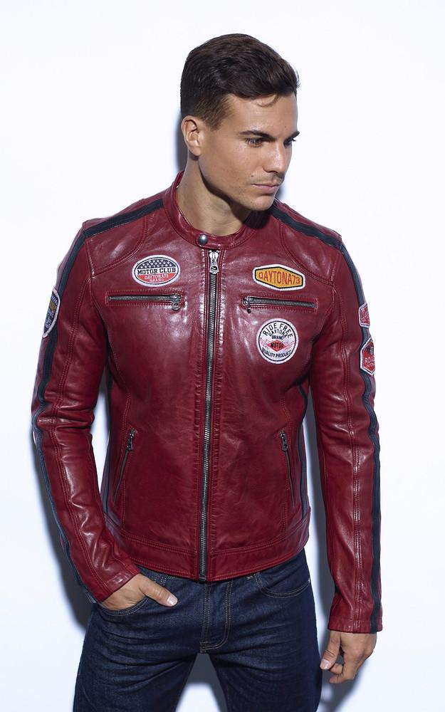 la canadienne Blouson Oliver rouge