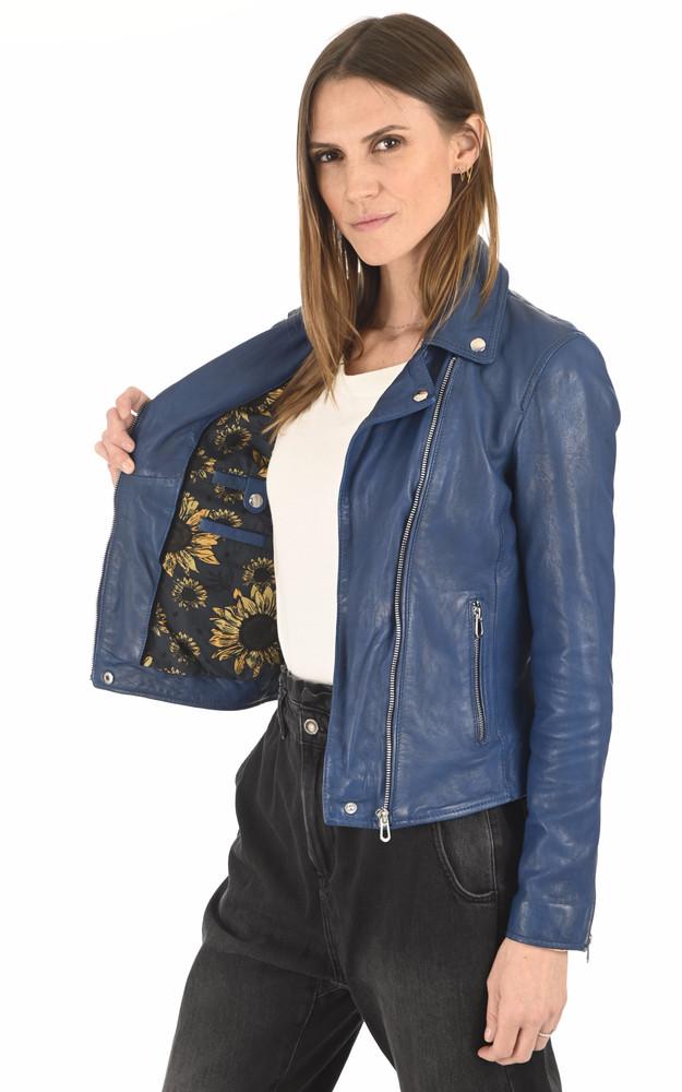 La Canadienne Blouson Olympe Bleu