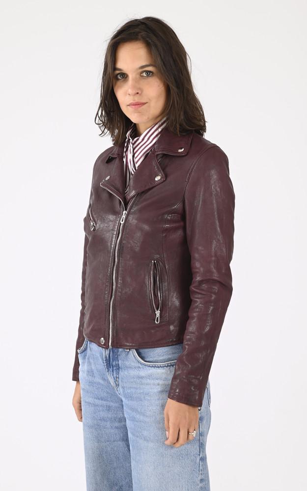La Canadienne Blouson Olympe Burgundy