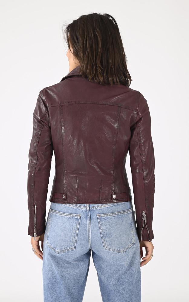 La Canadienne Blouson Olympe Burgundy