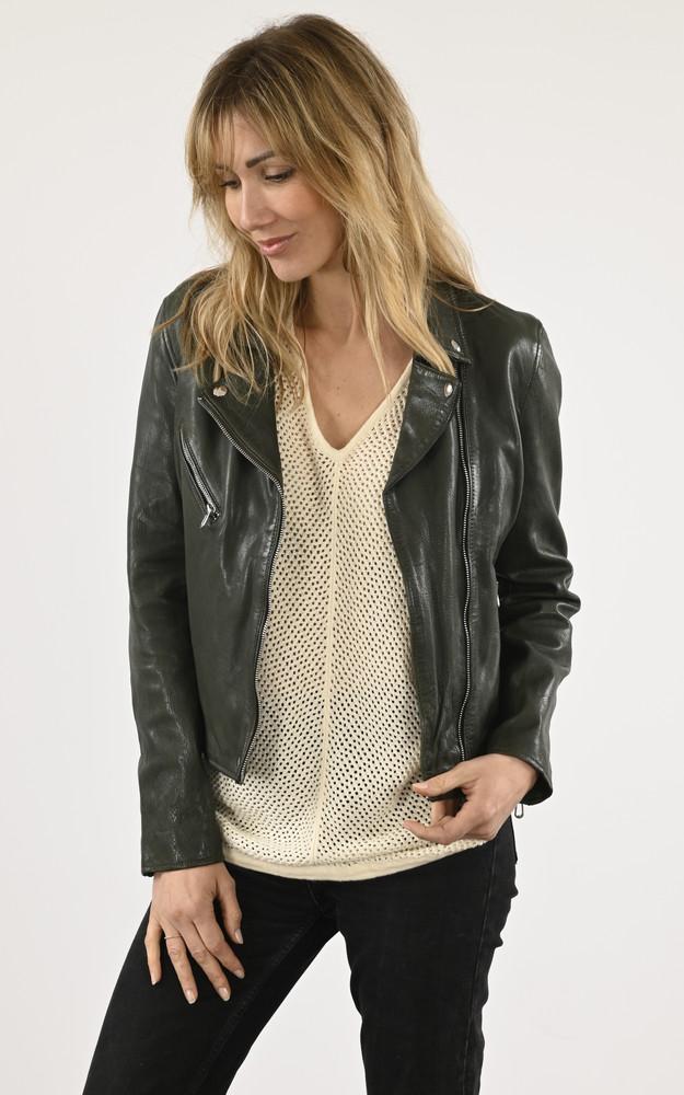 la canadienne Blouson Olympe kaki