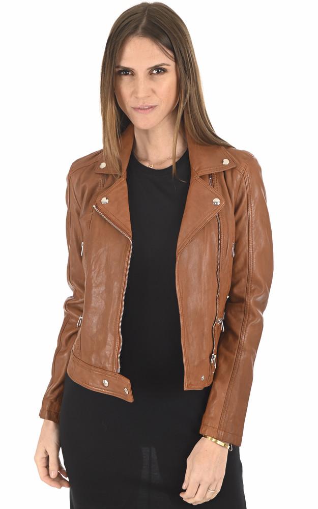 la canadienne Blouson Panila cognac