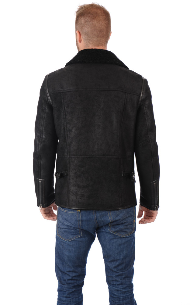 La Canadienne Blouson Peau Lainée Style Perf'