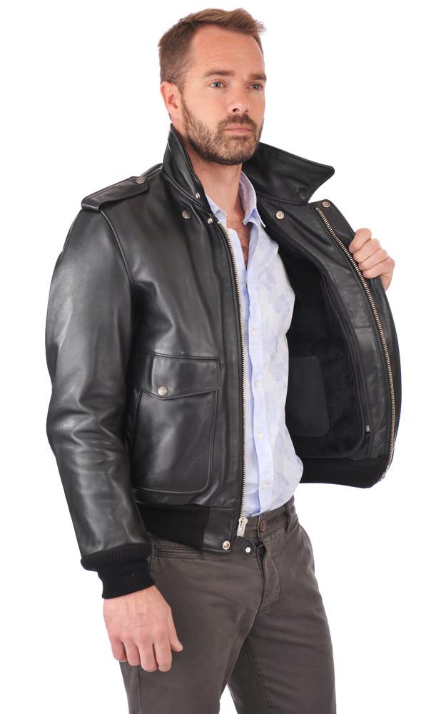 La Canadienne Blouson Pilote 184SM Noir