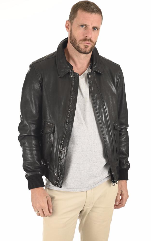 La Canadienne Blouson Pilote Corsair Noir