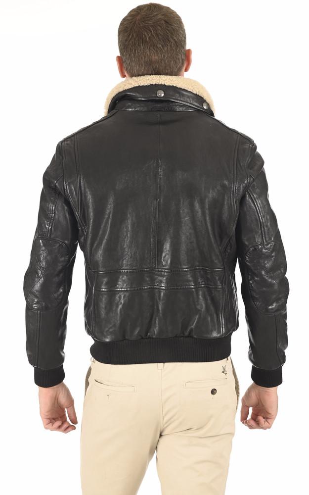 La Canadienne Blouson Pilote Corsair Noir