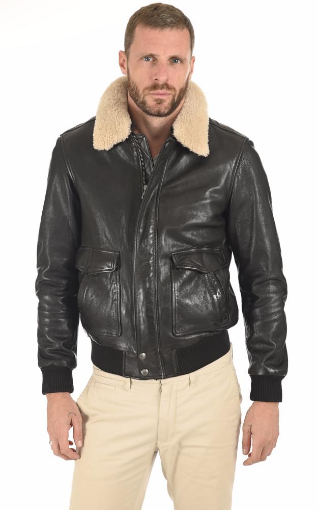 la canadienne Blouson Pilote Corsair noir