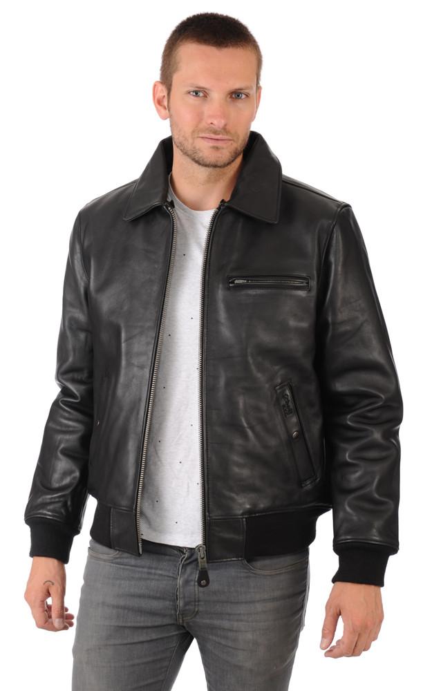 la canadienne Blouson Pilote LC1380 Noir