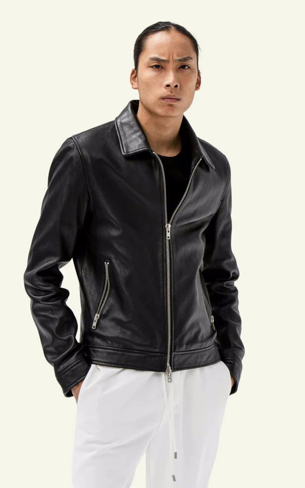 la canadienne Blouson Random mouton noir