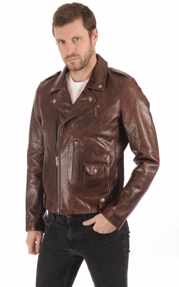 la canadienne Blouson Redford en cuir vachette