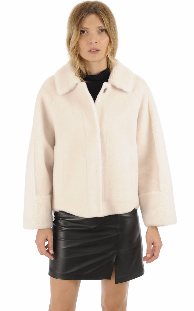 la canadienne Blouson réversible Hélène écru