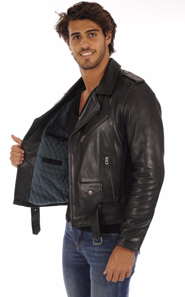 La Canadienne Blouson Rick Vachette Noir