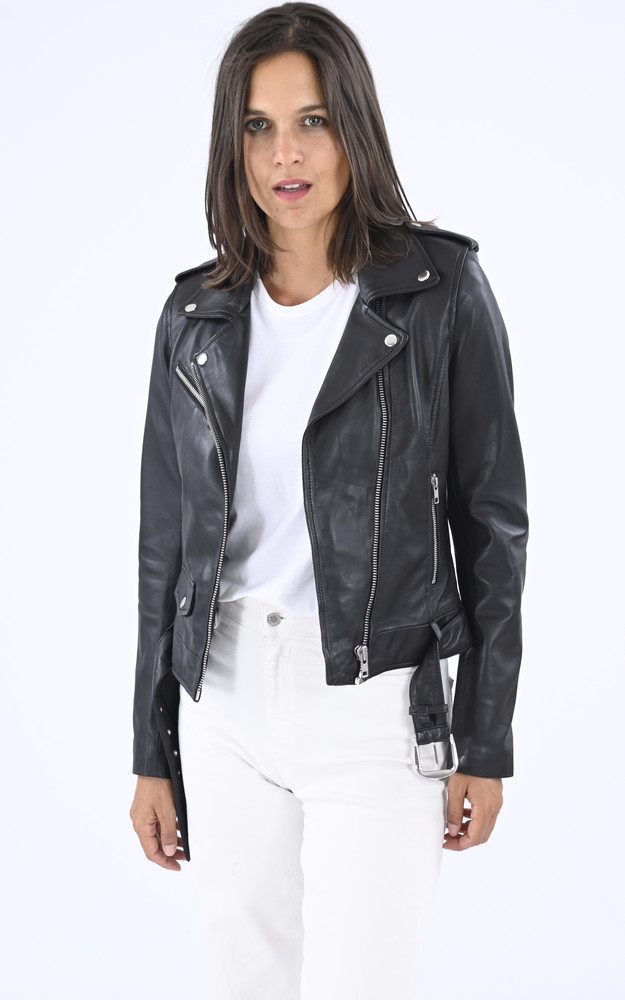 La Canadienne Blouson Rock Girl Noir