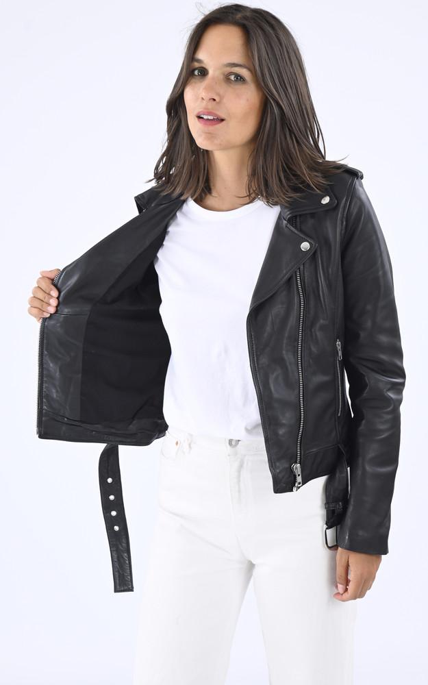 La Canadienne Blouson Rock Girl Noir
