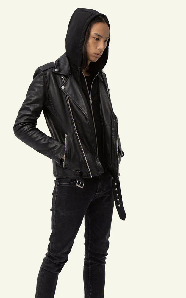 La Canadienne Blouson Rocker Hood Noir