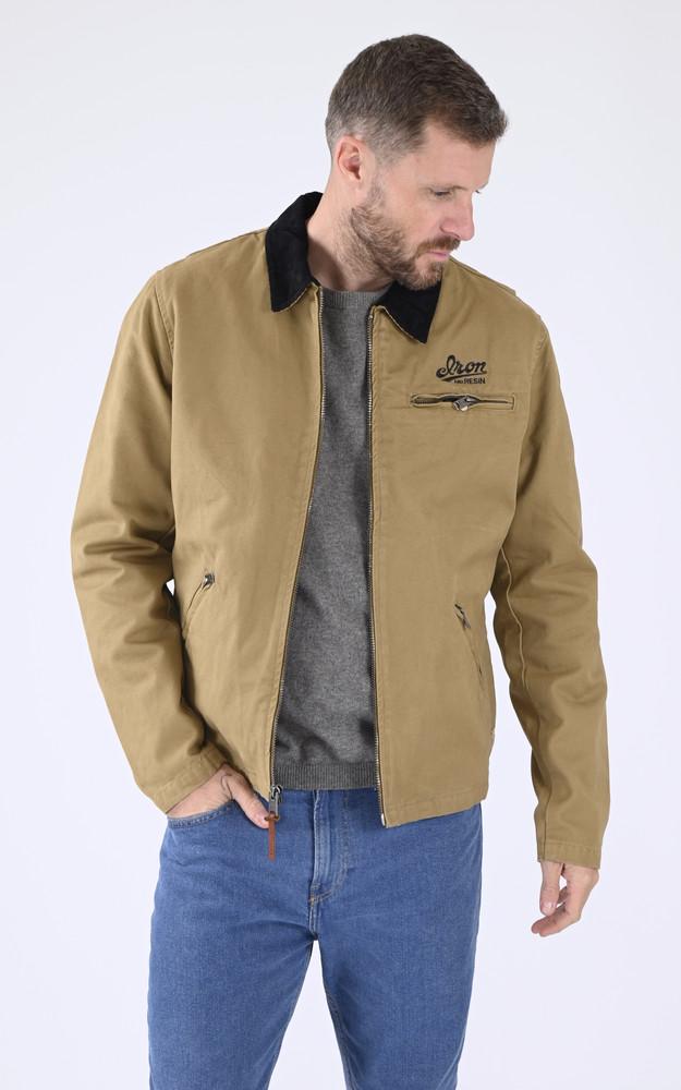 la canadienne Blouson Service jacket beige