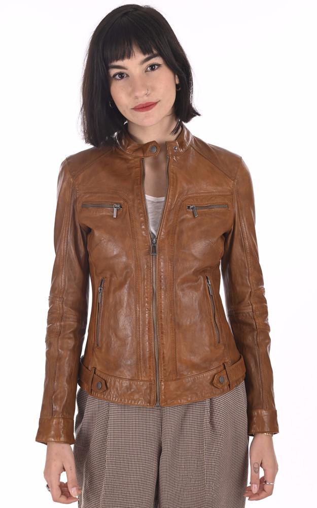 La Canadienne Blouson Silene Cognac