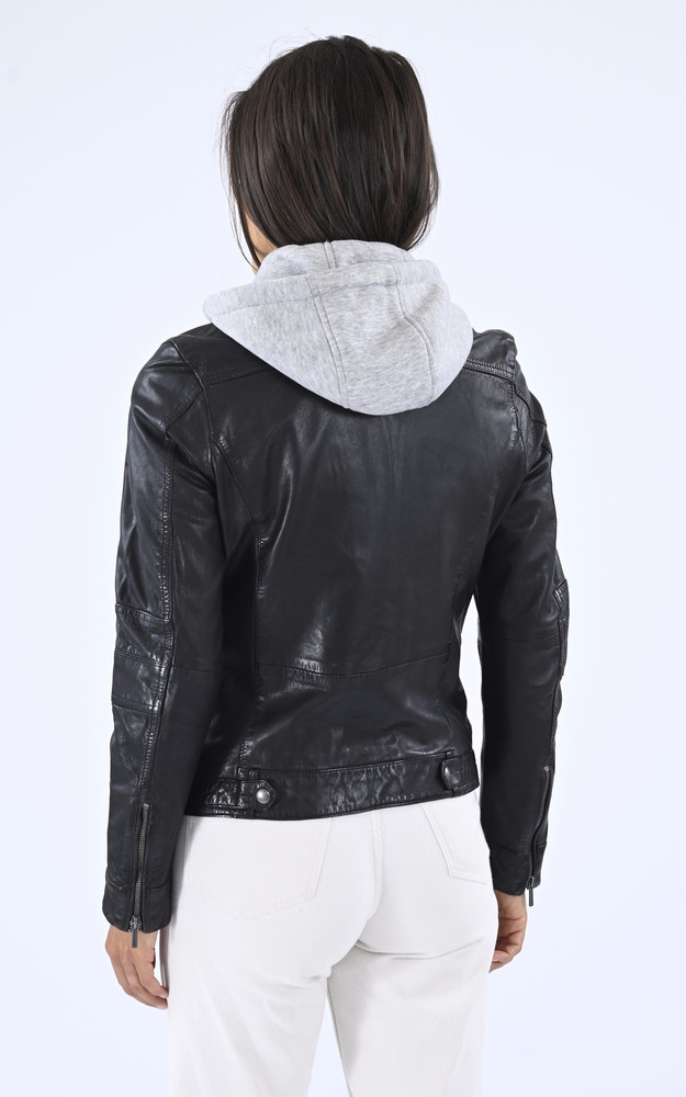 La Canadienne Blouson Silene Hood Noir