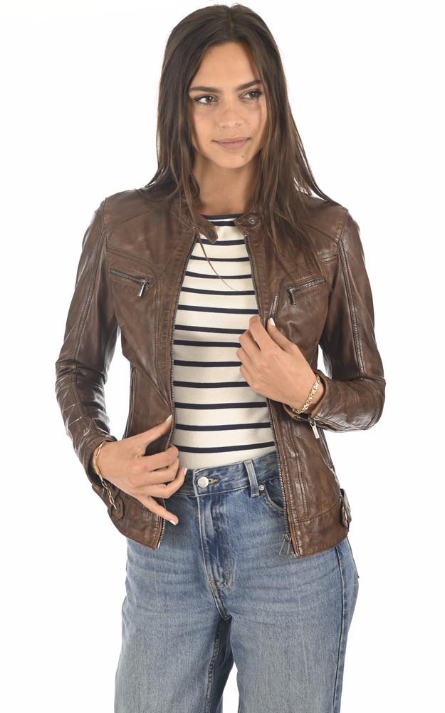 La Canadienne Blouson Silene Marron