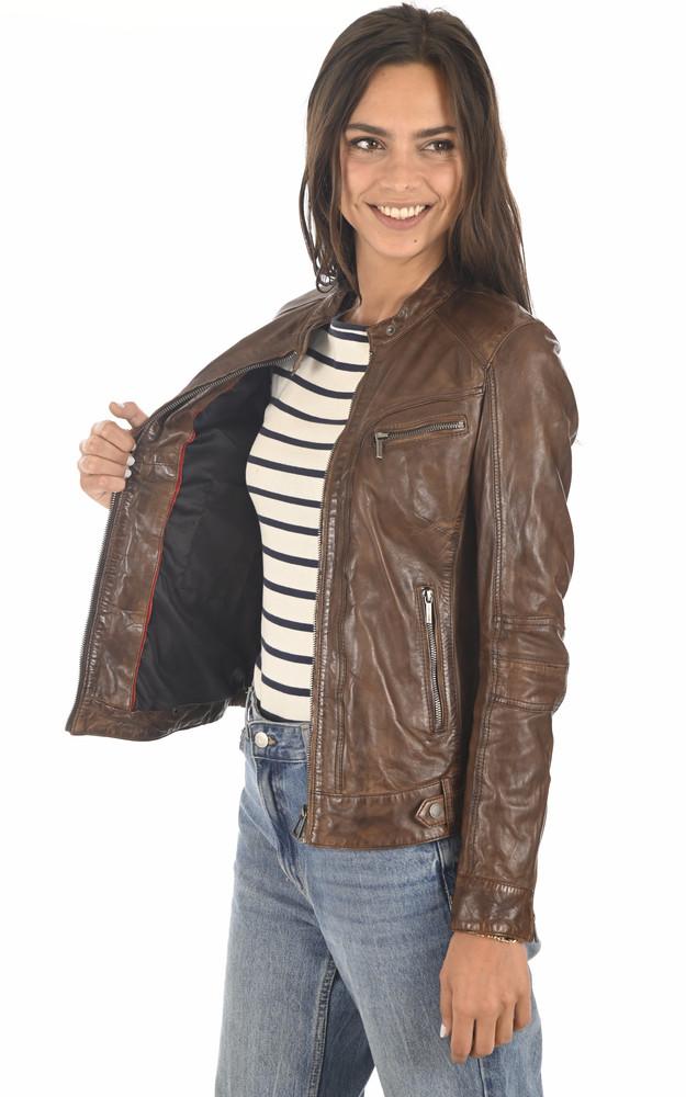 La Canadienne Blouson Silene Marron