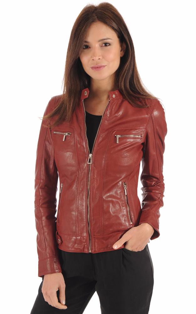 La Canadienne Blouson Silene Rouge