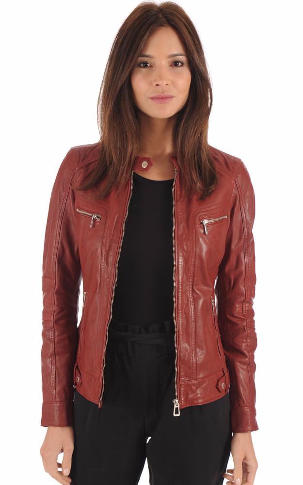 La Canadienne Blouson Silene Rouge