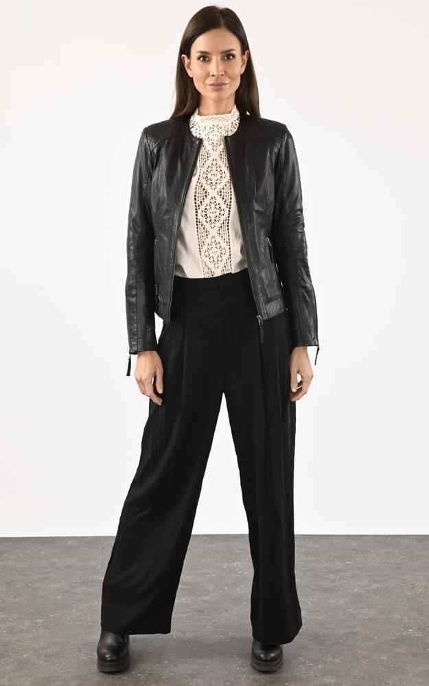 La Canadienne Blouson Spencer Cuir Femme