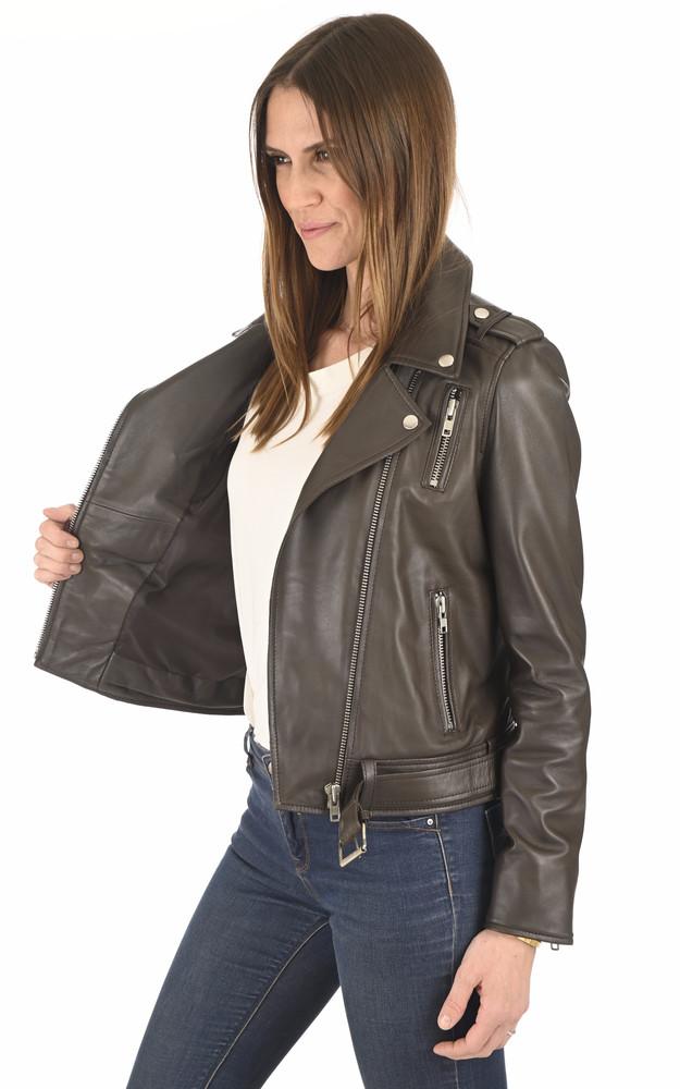 La Canadienne Blouson Style 17W Marron
