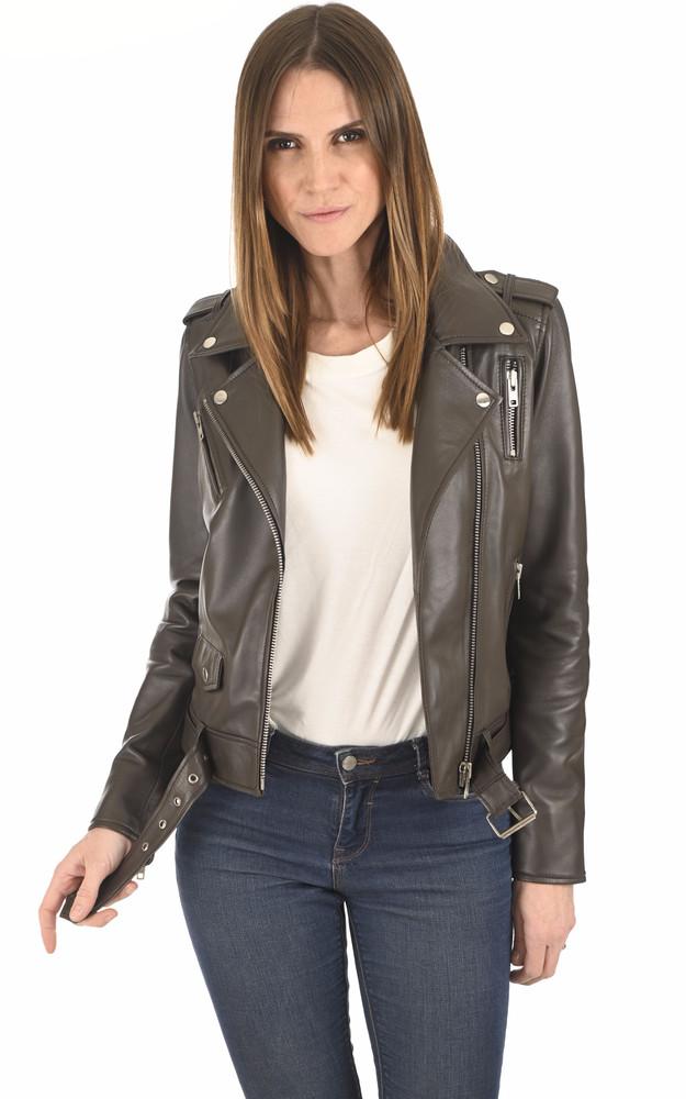 La Canadienne Blouson Style 17W Marron