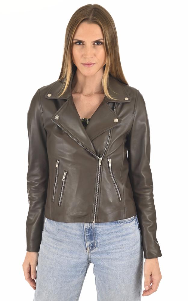 La Canadienne Blouson Style 24 Marron