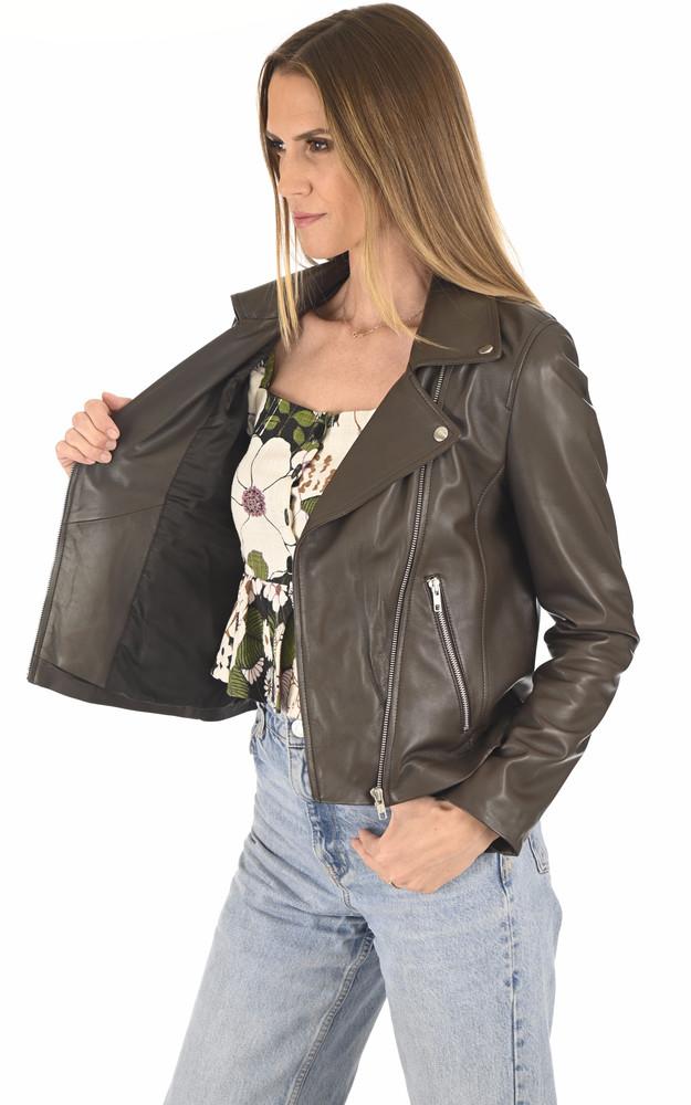 La Canadienne Blouson Style 24 Marron