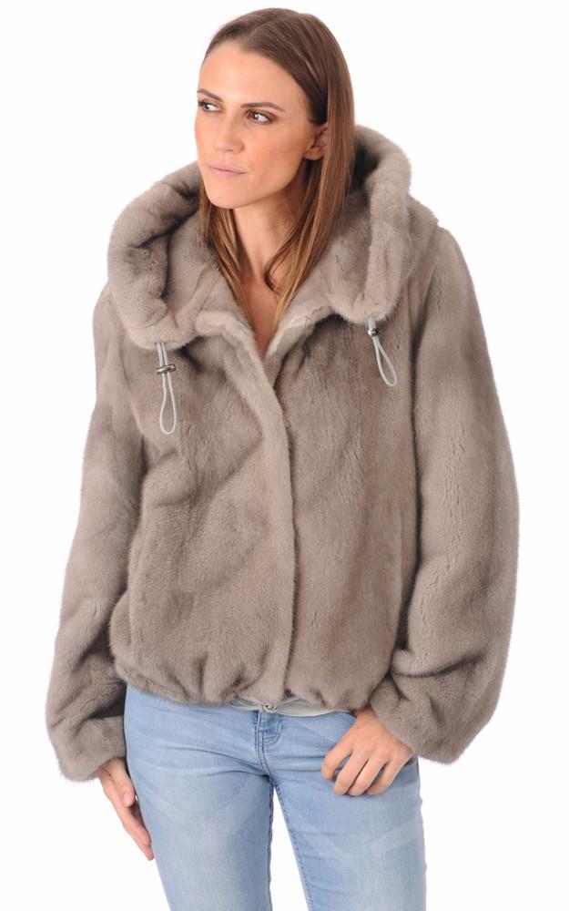 La Canadienne Blouson Vison Silverblue