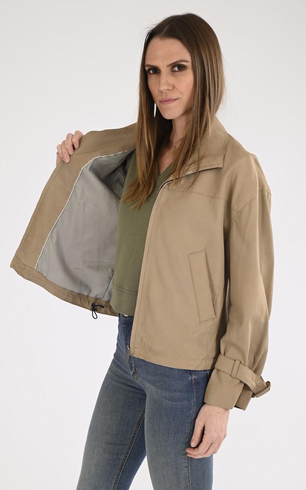 La Canadienne Blousons Cuir Ibiza Beige