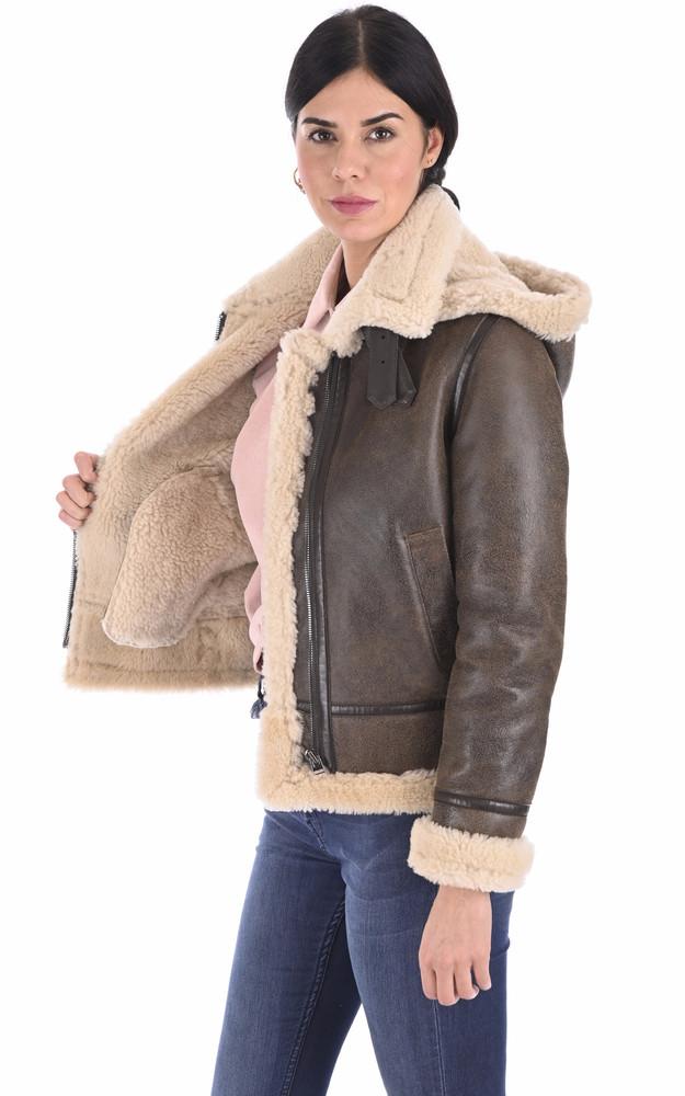 La Canadienne Bombardier Cintré Mouton Marron