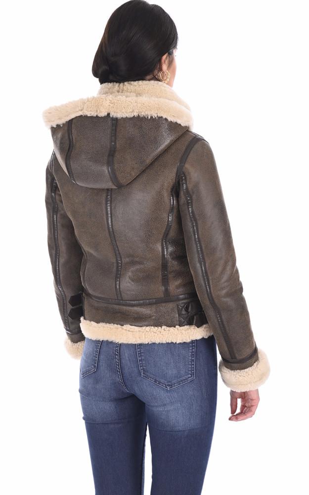 La Canadienne Bombardier Cintré Mouton Marron