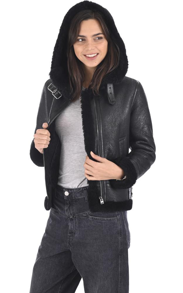 la canadienne Bombardier cintré mouton noir