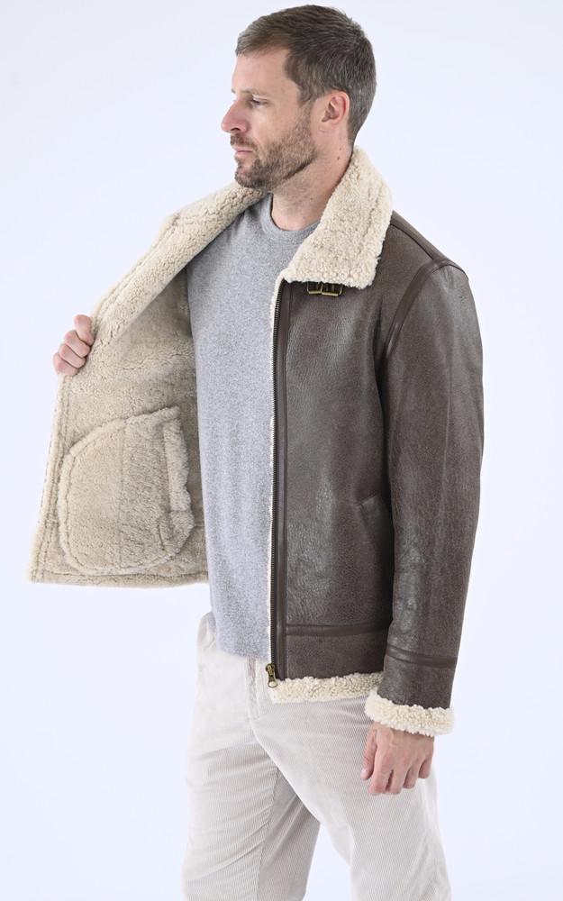 La Canadienne Bombardier Confort Agneau Marron