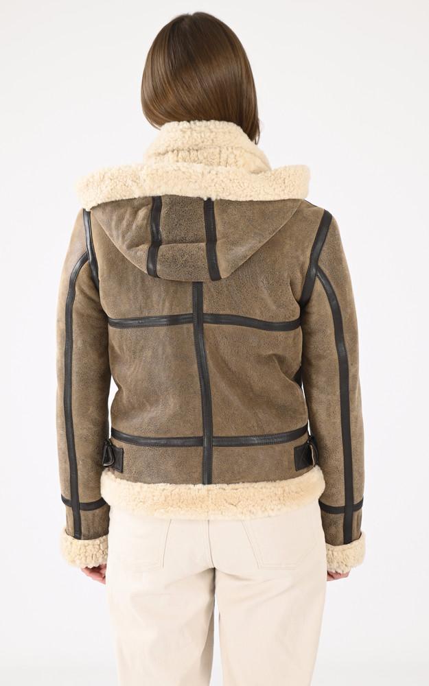 La Canadienne Bombardier Mouton Jacqueline Marron