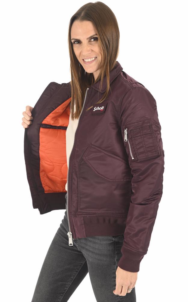La Canadienne Bomber 210100RS Bordeaux