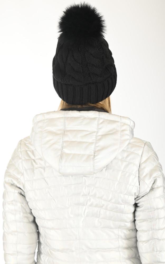 La Canadienne Bonnet Amalie En Laine Noir