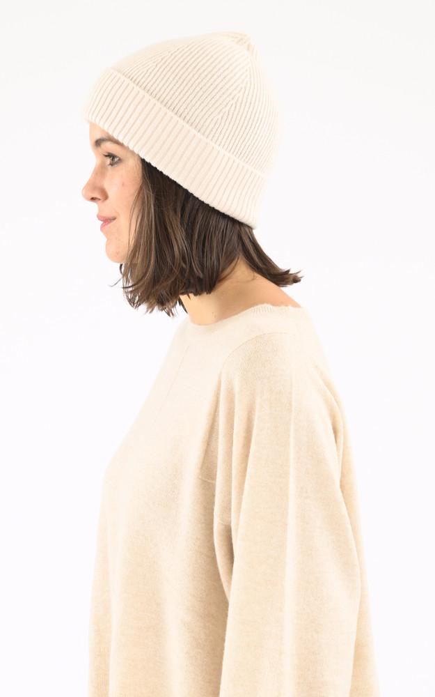 La Canadienne Bonnet Cachemire Bart Beige