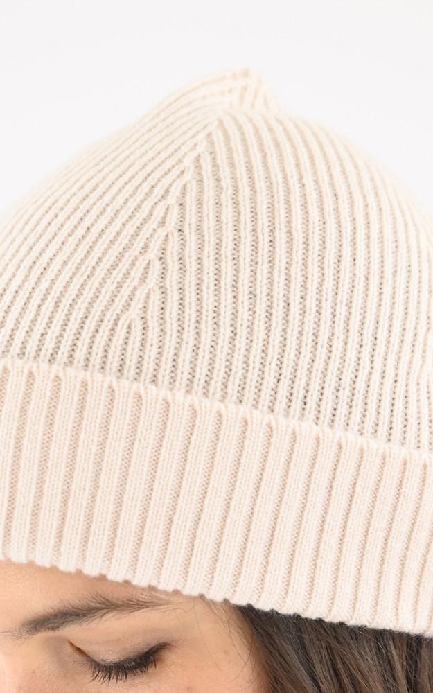 La Canadienne Bonnet Cachemire Bart Beige