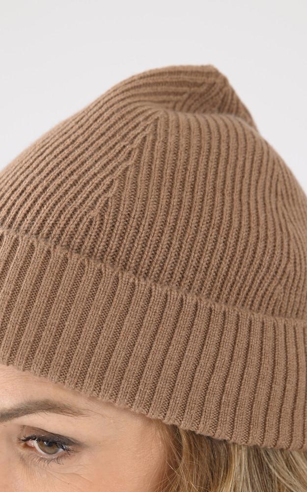 La Canadienne Bonnet Cachemire Bart Café