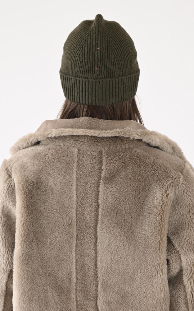 La Canadienne Bonnet Cachemire Bart Kaki