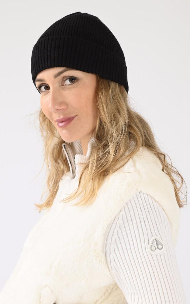 La Canadienne Bonnet Cachemire Bart Noir